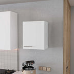 White Hi Wall Cabinet with 1 Door