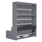 Modern Queen Size Multi-function Murphy Bed with Cushion