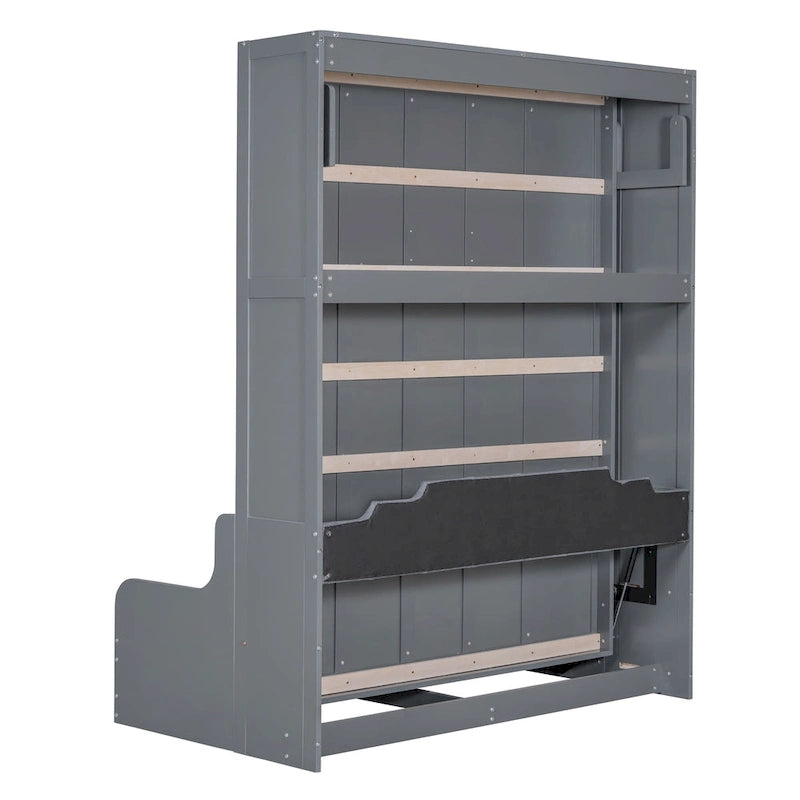 Modern Queen Size Multi-function Murphy Bed with Cushion