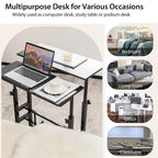 Mobile Stand up Desk Adjustable Computer Desk Tilting