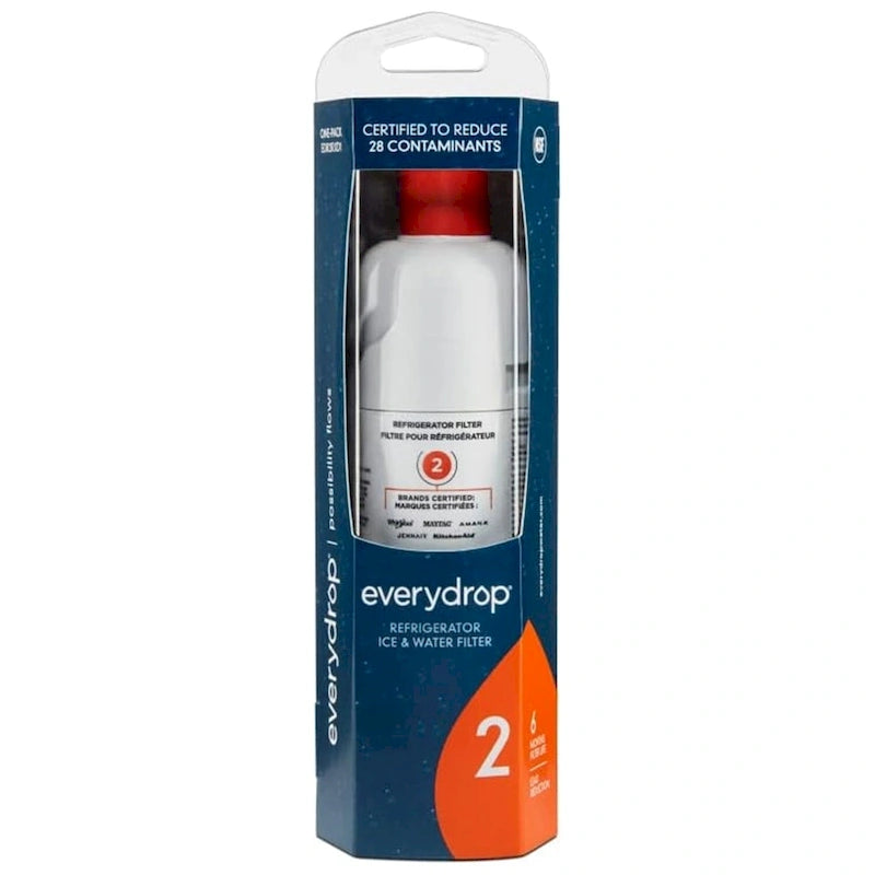 4 pack Everydrop by Whirlpool Refrigerator Filter 2, EDR2RXD1
