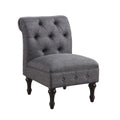 Slipper Chair, Chesterfield, Armlesschair