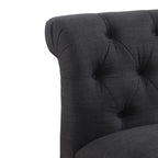Slipper Chair, Chesterfield, Armlesschair