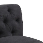 Slipper Chair, Chesterfield, Armlesschair
