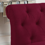 Slipper Chair, Chesterfield, Armlesschair