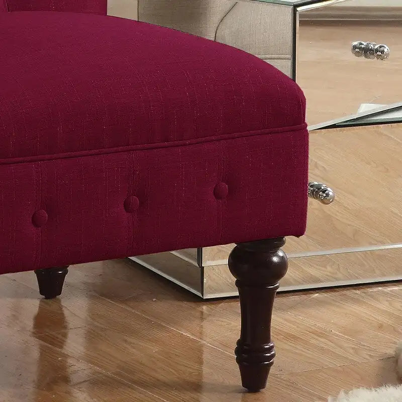 Slipper Chair, Chesterfield, Armlesschair