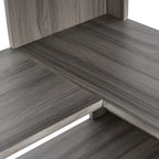 L-Shaped Corner 7-Tier Bookcase