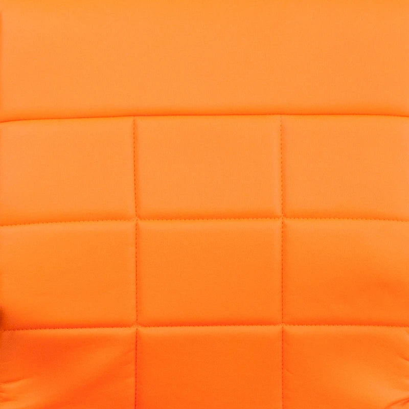Mid-back Chrome/Vinyl Executive Swivel Office Chair