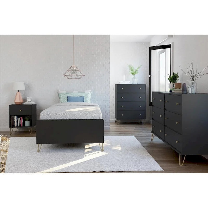 Black Nightstand