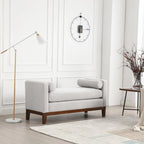 Elegant Upholstered Bench for End of Bed and Living Room