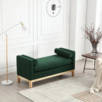 Elegant Upholstered Bench for End of Bed and Living Room