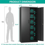 Storage Cabinet with Doors