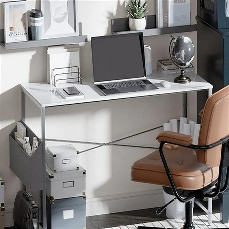 Home Office Desk with Power Outlet
