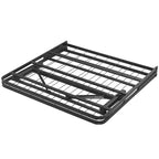 Brown Horizon Stainless Steel Bed Frame Size - Twin